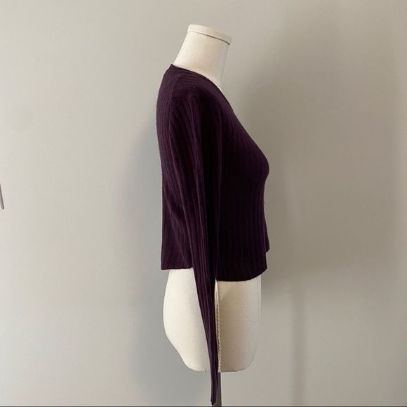 Aritzia Babaton Nathaniel Cropped Ribbed Sweater - Picture 8 of 13